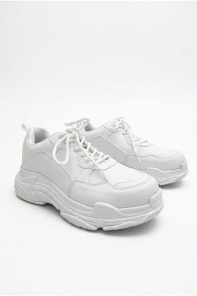 Shoes Pánské Tenisky Masivní Bílé Velikost EU 41