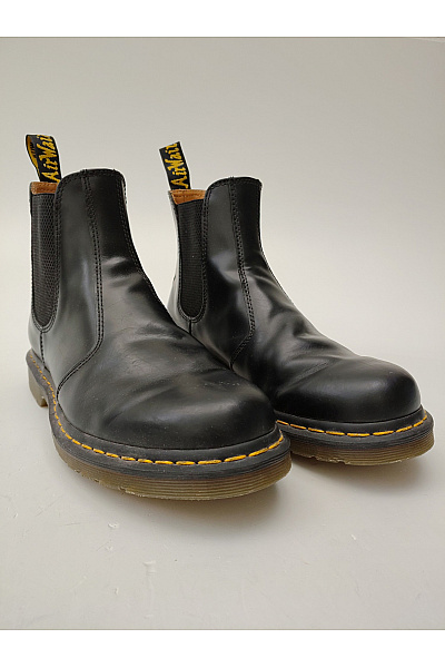 Dr.Martens Černé kožené kotníkové chelsea boty Vel. EU 42 | Dr.Martens | obrázek 2