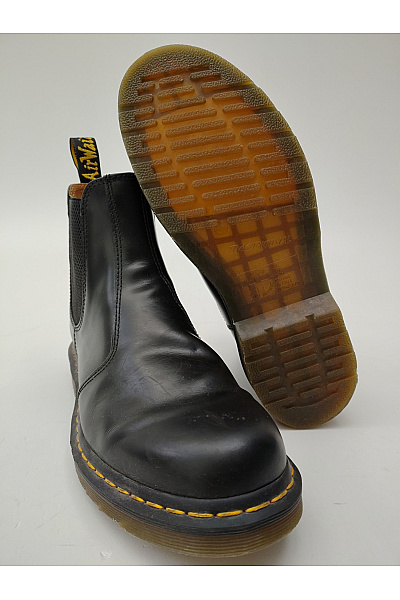 Dr.Martens Černé kožené kotníkové chelsea boty Vel. EU 42 | Dr.Martens | obrázek 3