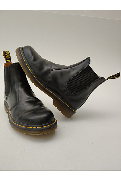 Dr.Martens Černé kožené kotníkové chelsea boty Vel. EU 42 | Dr.Martens | obrázek 4