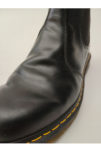 Dr.Martens Černé kožené kotníkové chelsea boty Vel. EU 42 | Dr.Martens | obrázek 7