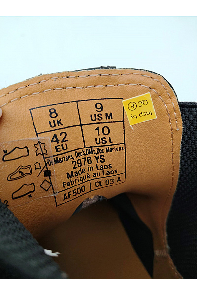 Dr.Martens Černé kožené kotníkové chelsea boty Vel. EU 42 | Dr.Martens | obrázek 11