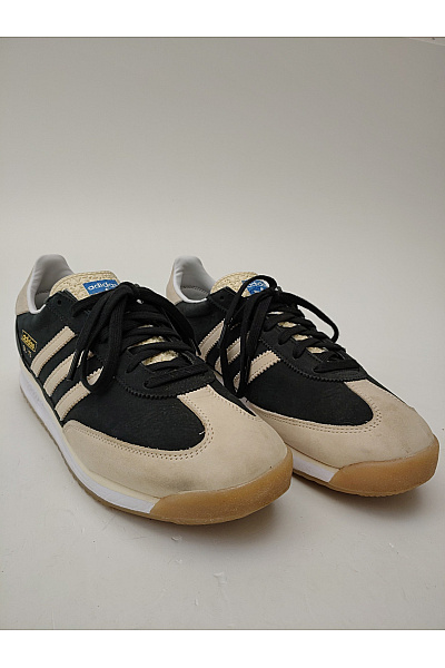 ADIDAS Pánské tenisky černé béžové šněrovací vintage styl Černobílé Velikost FR 45,5 | ADIDAS | obrázek 2