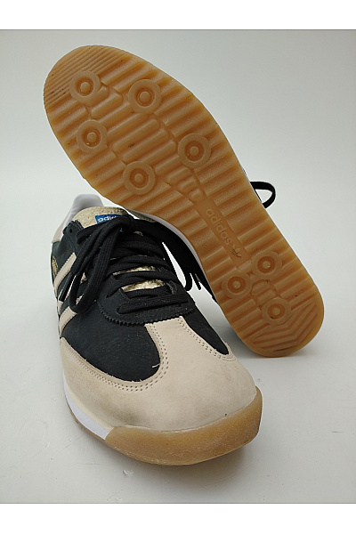 ADIDAS Pánské tenisky černé béžové šněrovací vintage styl Černobílé Velikost FR 45,5 | ADIDAS | obrázek 3