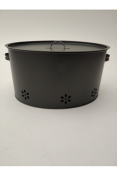 Černý oválný úložný box na brambory a cibuli | Unimoda | obrázek 4
