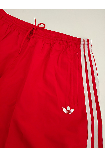 ADIDAS Červené široké sportovní kalhoty s lampasem Vel. US M | ADIDAS | obrázek 4