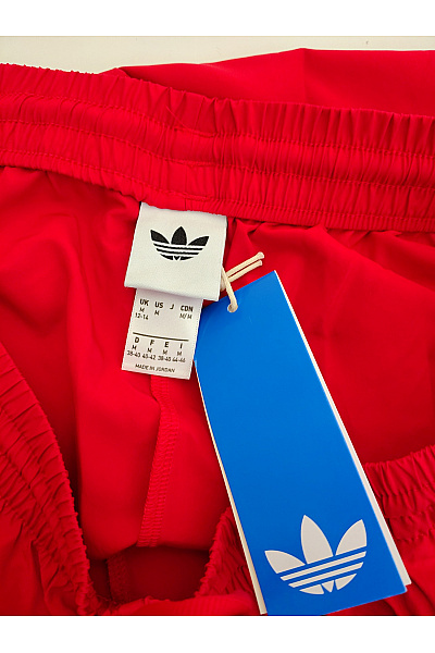 ADIDAS Červené široké sportovní kalhoty s lampasem Vel. US M | ADIDAS | obrázek 5