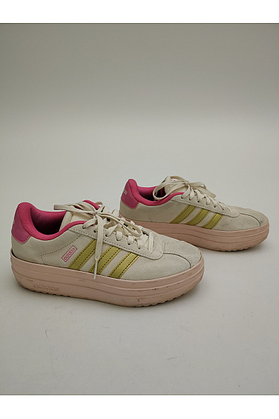 ADIDAS Dámské tenisky VL Court Bold Béžové Růžové Žluté Velikost FR 36 | ADIDAS | obrázek 2