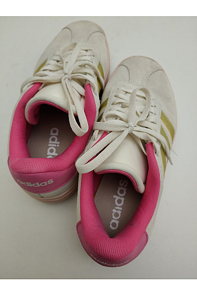 ADIDAS Dámské tenisky VL Court Bold Béžové Růžové Žluté Velikost FR 36 | ADIDAS | obrázek 7