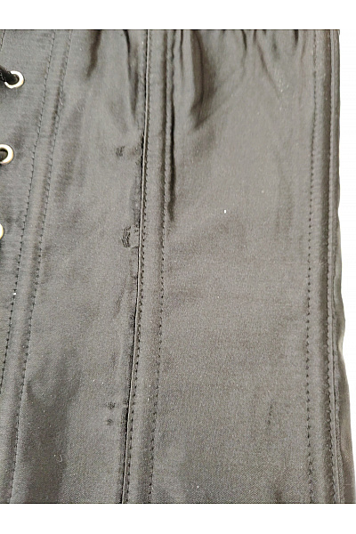 Dámský černý korzet s tangami luxusní spodní prádlo Vel. XL | Unimoda | obrázek 6