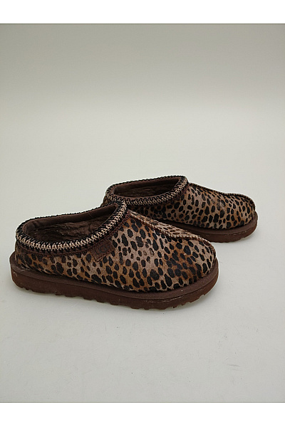 UGG Hnědé leopardí nazouvací válenky s kožíškem Velikost EU 38 | UGG | obrázek 2