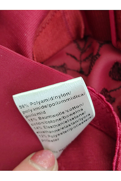 FORMAT Červená dámská podprsenka s kosticemi a širokými ramínky Velikost EU 100 | FORMAT | obrázek 7