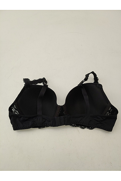 Černá krajková push up podprsenka s kosticemi | Unimoda | obrázek 5