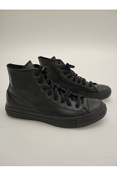 CONVERSE Pánské tenisky Černé kožené kotníkové šněrovací vycházkové Vel. EU 42.5 | CONVERSE | obrázek 2