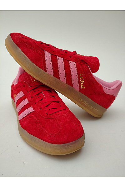 ADIDAS Dámské tenisky Gazelle Indoor W Červené Růžové Vel. 39 | ADIDAS | obrázek 3