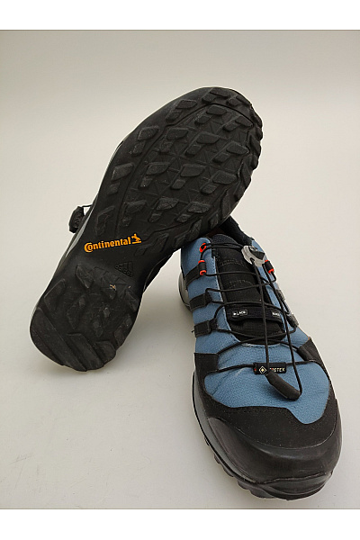 ADIDAS Pánské modré outdoorové trekingové boty s membránou Velikost US 9 | ADIDAS | obrázek 5