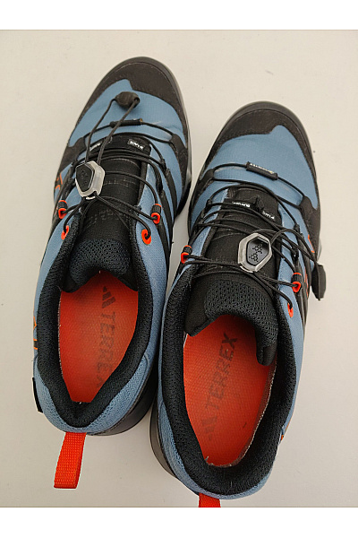 ADIDAS Pánské modré outdoorové trekingové boty s membránou Velikost US 9 | ADIDAS | obrázek 7