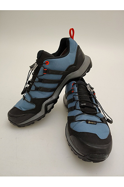 ADIDAS Pánské modré outdoorové trekingové boty s membránou Velikost US 9 | ADIDAS | obrázek 9