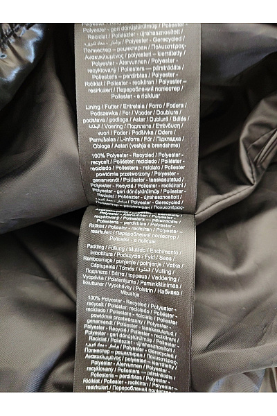 VERO MODA Dámská černá prošívaná puffer bunda se zipem Velikost EU M/T | VERO MODA | obrázek 6