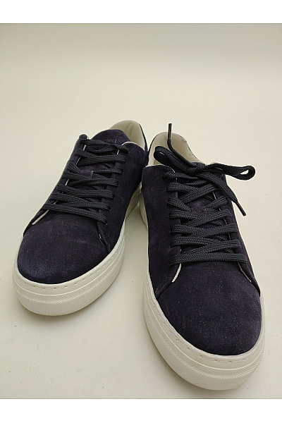 SELECTED Pánské tenisky Homme SLHDavid Chunky Suede Sneaker Modré Velikost EU 42 | SELECTED | obrázek 3
