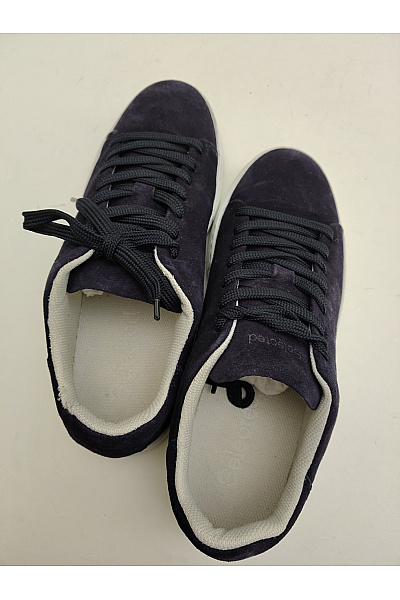 SELECTED Pánské tenisky Homme SLHDavid Chunky Suede Sneaker Modré Velikost EU 42 | SELECTED | obrázek 7