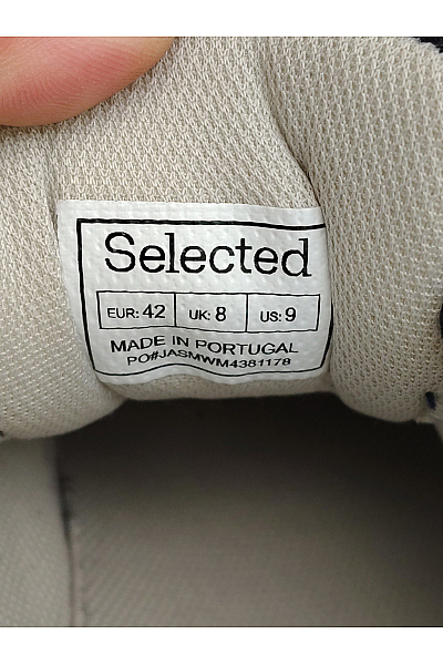 SELECTED Pánské tenisky Homme SLHDavid Chunky Suede Sneaker Modré Velikost EU 42 | SELECTED | obrázek 8