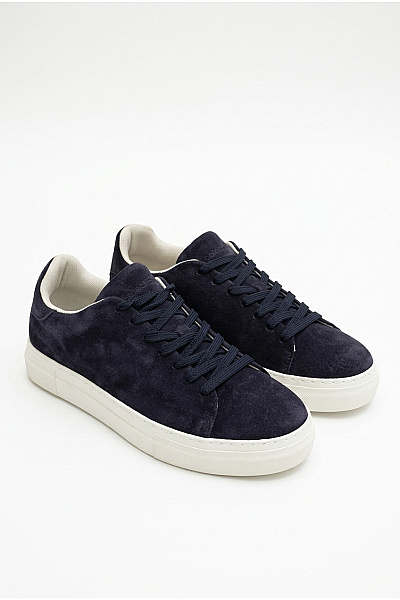SELECTED Pánské Tenisky Homme SLHDavid Chunky Suede Sneaker Modré Velikost EU 42