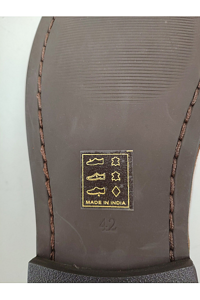Pánské hnědé semišové kožené mokasíny nazouvací elegantní vycházkové Vel. EU 42 | Unimoda | obrázek 6