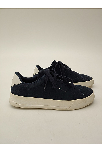TOMMY HILFIGER Pánské tenisky TH Court Suede Modré Béžové Vel. EU 43 | TOMMY HILFIGER | obrázek 2
