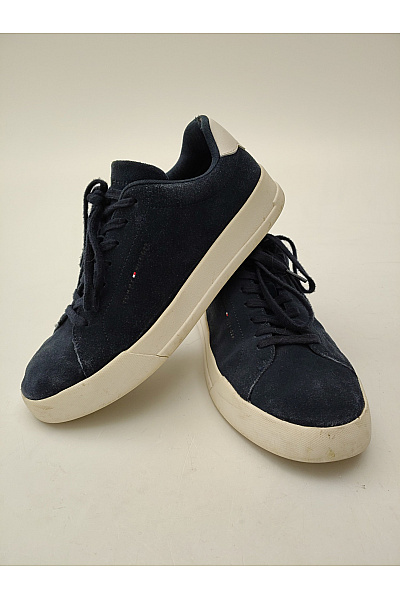 TOMMY HILFIGER Pánské tenisky TH Court Suede Modré Béžové Vel. EU 43 | TOMMY HILFIGER | obrázek 5