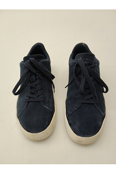 TOMMY HILFIGER Pánské tenisky TH Court Suede Modré Béžové Vel. EU 43 | TOMMY HILFIGER | obrázek 9