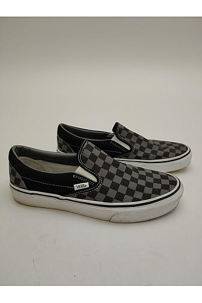 Vans Pánské tenisky Classic Slip-On Checkerboard Black/Pewter Černé Šedé Vel. EU 42 | Vans | obrázek 2
