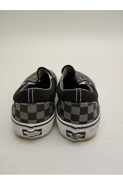 Vans Pánské tenisky Classic Slip-On Checkerboard Black/Pewter Černé Šedé Vel. EU 42 | Vans | obrázek 4