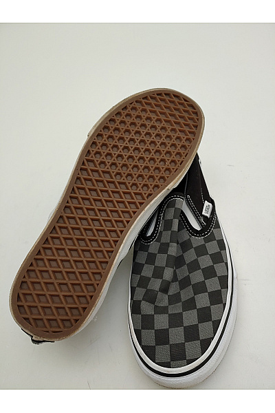 Vans Pánské tenisky Classic Slip-On Checkerboard Black/Pewter Černé Šedé Vel. EU 42 | Vans | obrázek 5