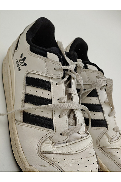 ADIDAS Pánské tenisky Forum Exhibit Low Béžové Černé Vel. FR 43 | ADIDAS | obrázek 6