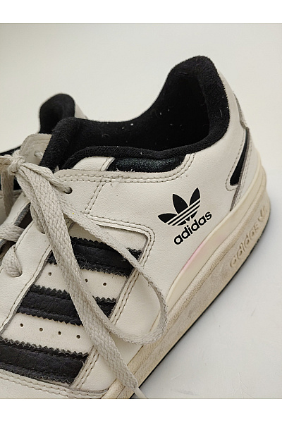 ADIDAS Pánské tenisky Forum Exhibit Low Béžové Černé Vel. FR 43 | ADIDAS | obrázek 8