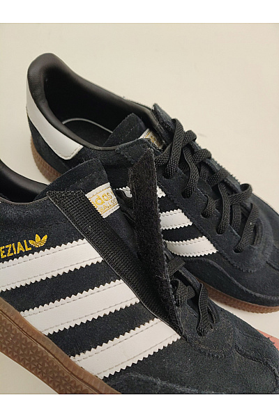 ADIDAS tenisky Dětské černé semišové šněrovací Vel. FR 33 | ADIDAS | obrázek 7