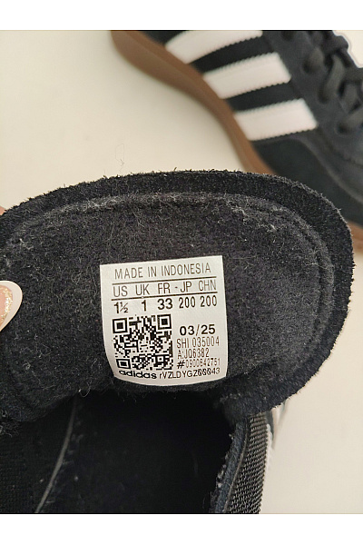 ADIDAS tenisky Dětské černé semišové šněrovací Vel. FR 33 | ADIDAS | obrázek 8