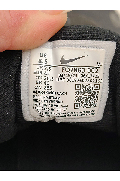 Nike Pánské tenisky černé sportovní běžecké šněrovací Velikost US 8.5 | Nike | obrázek 9