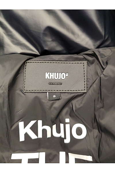 Khujo Dámská černá prošívaná dlouhá zimní bunda s kapucí puffer Vel. S | Khujo | obrázek 8