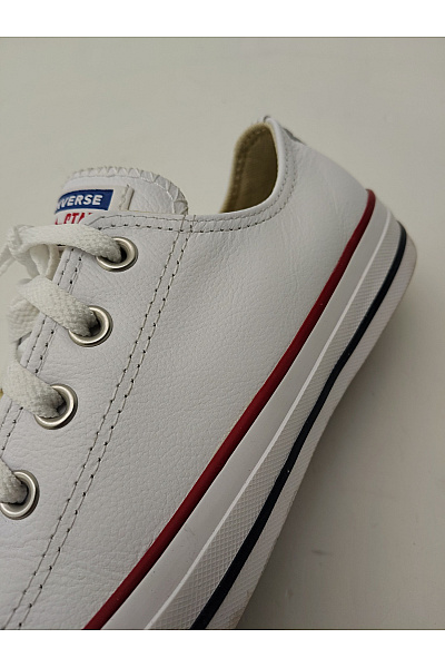 CONVERSE Dámské tenisky Chuck Taylor All Star Leather Ox Bílé Velikost 40 | CONVERSE | obrázek 8