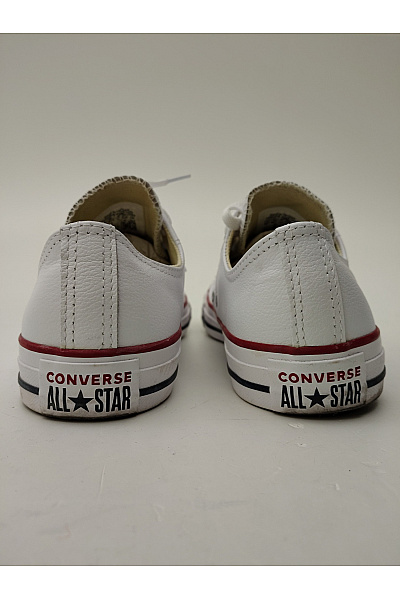 CONVERSE Dámské tenisky Chuck Taylor All Star Leather Ox Bílé Velikost 40 | CONVERSE | obrázek 9