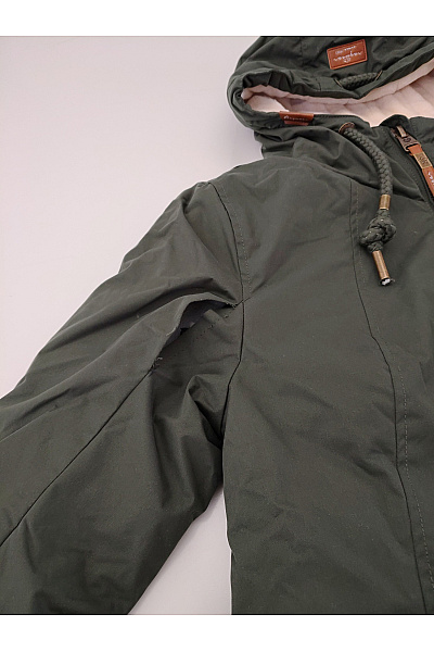 Ragwear Dámská khaki parka s kapucí a zateplením Velikost L | ragwear | obrázek 4