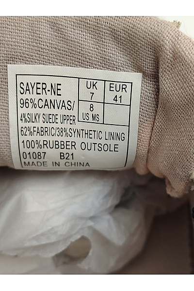 Ralph Lauren Dámské tenisky Polo Sayer Canvas Sneaker Bílé Béžové Vel. EU 41 | Ralph Lauren | obrázek 8