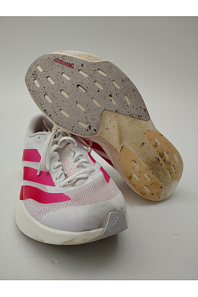 ADIDAS tenisky Dámské běžecké s vysokou podrážkou bílo-růžové Bílé Vel. 39,5 | ADIDAS | obrázek 3