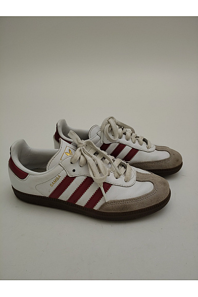 ADIDAS tenisky Dámské bílé šněrovací semišové volnočasové s kulatou špičkou Velikost EU 36 | ADIDAS | obrázek 2
