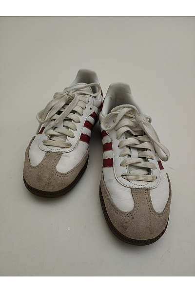 ADIDAS tenisky Dámské bílé šněrovací semišové volnočasové s kulatou špičkou Velikost EU 36 | ADIDAS | obrázek 3