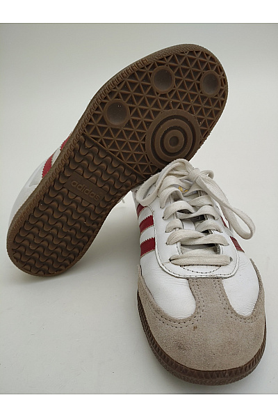 ADIDAS tenisky Dámské bílé šněrovací semišové volnočasové s kulatou špičkou Velikost EU 36 | ADIDAS | obrázek 5