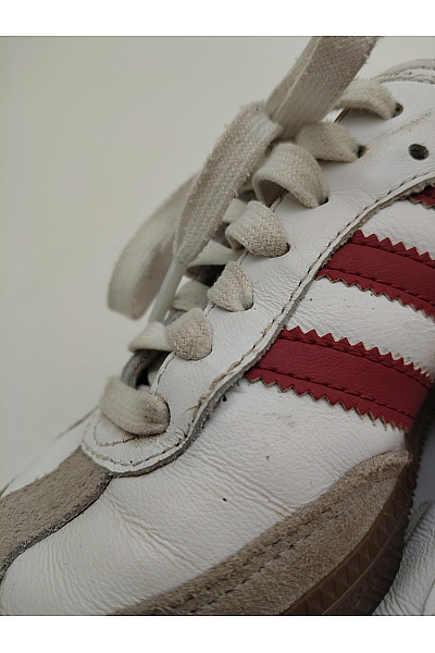 ADIDAS tenisky Dámské bílé šněrovací semišové volnočasové s kulatou špičkou Velikost EU 36 | ADIDAS | obrázek 8