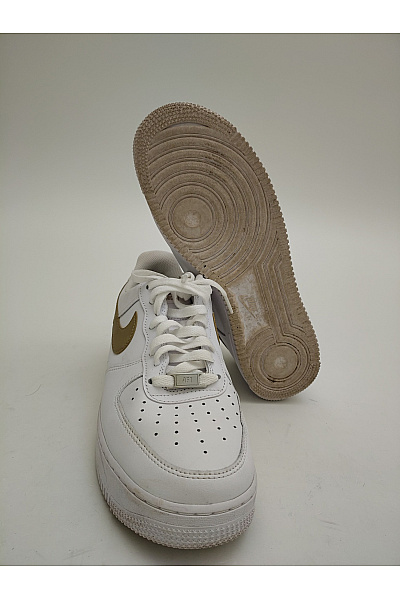 Nike Pánské tenisky bílé zlaté šněrovací volnočasové Vel. US 9.5 | Nike | obrázek 5